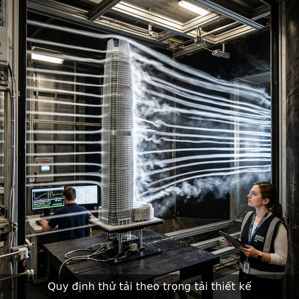 Quy định thử tải theo trọng tải thiết kế