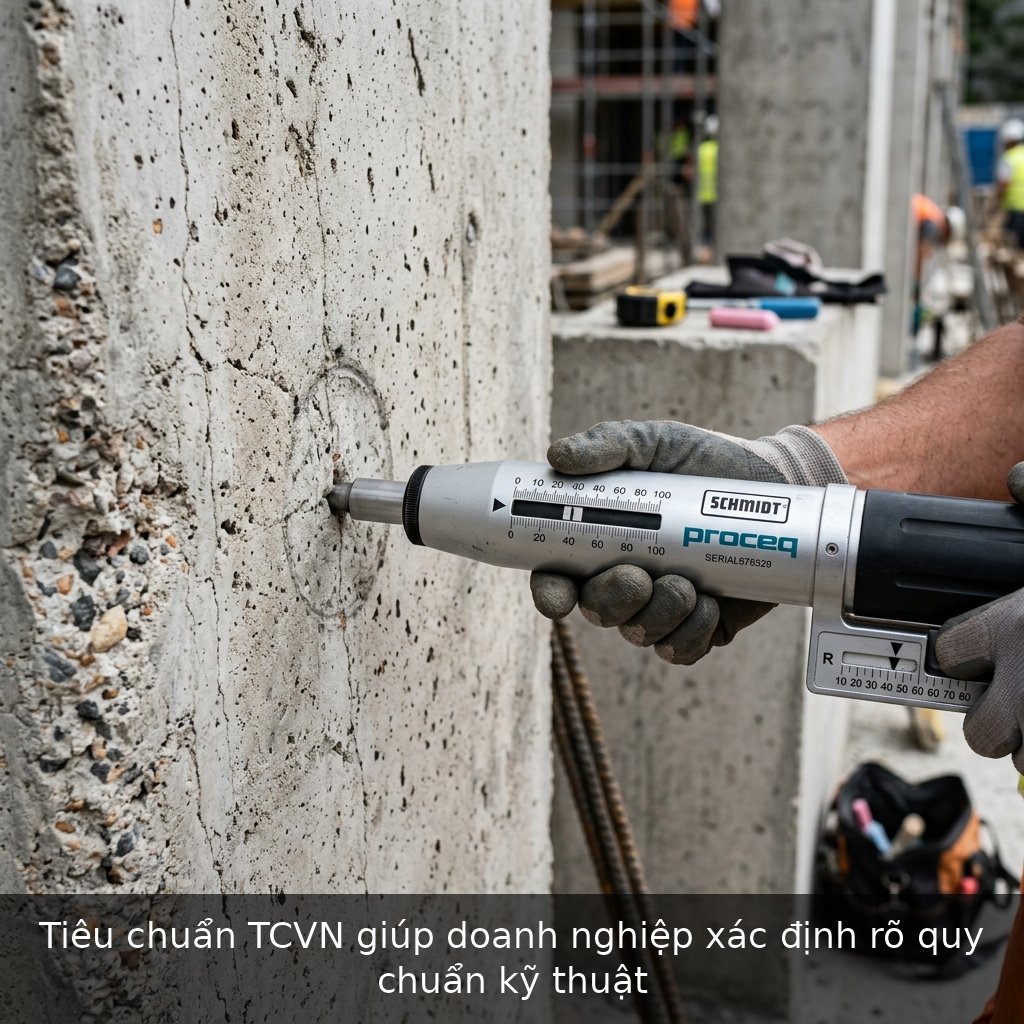 Tiêu chuẩn TCVN giúp doanh nghiệp xác định rõ quy chuẩn kỹ thuật