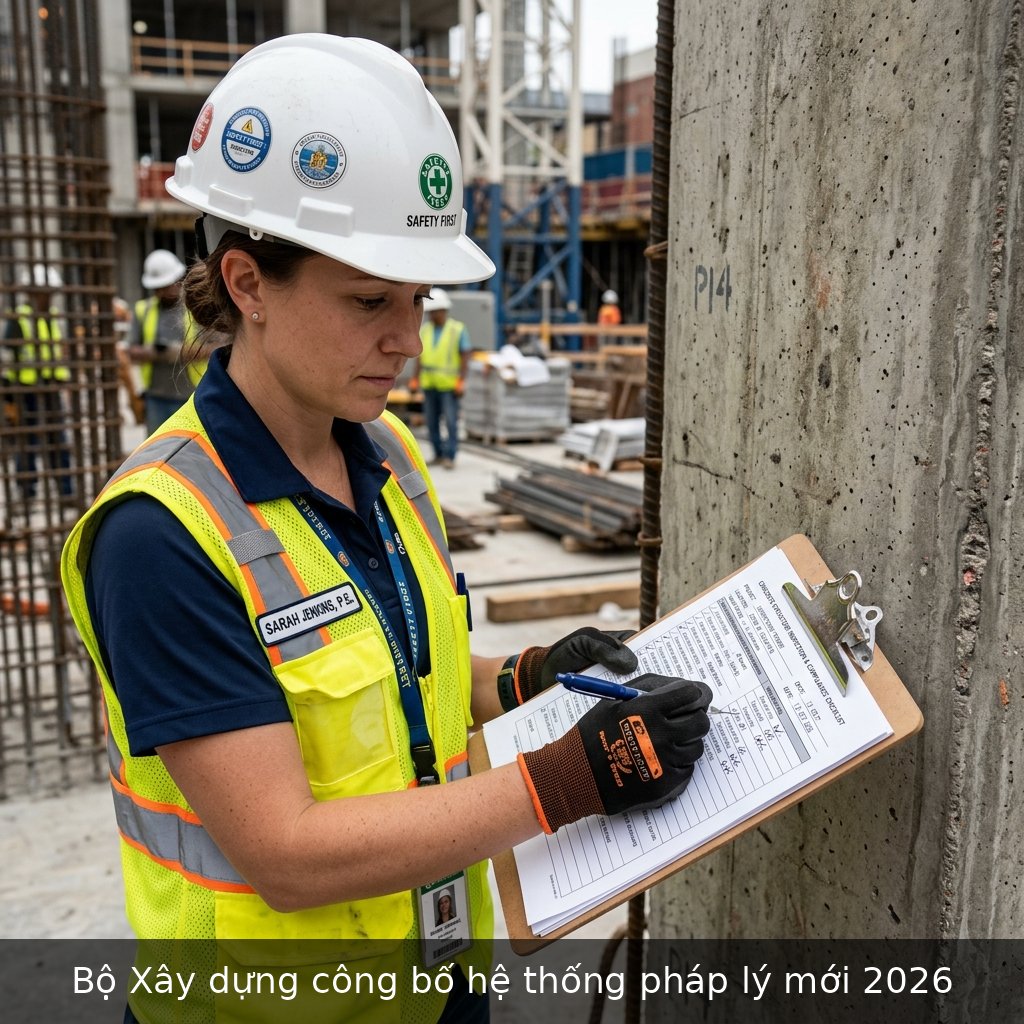 Bộ Xây dựng công bố hệ thống pháp lý mới 2026