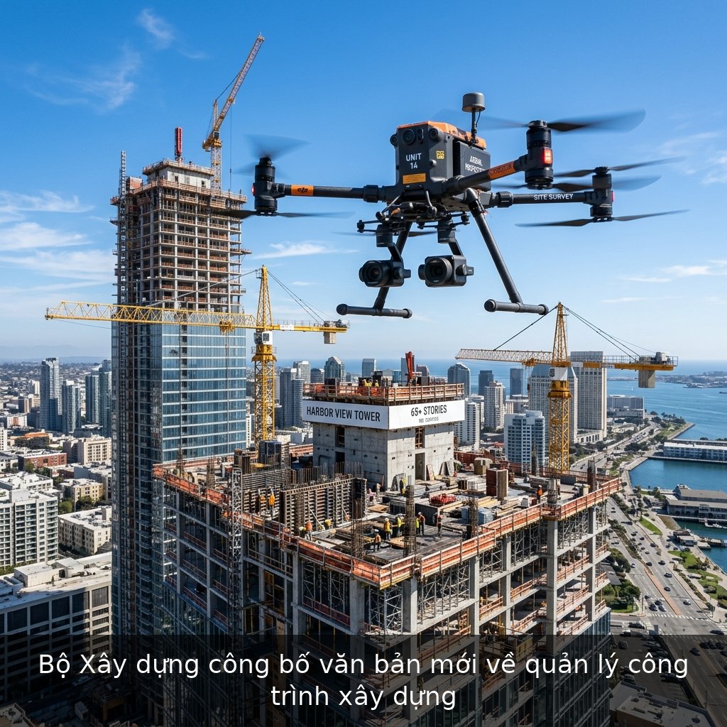 Bộ Xây dựng công bố văn bản mới về quản lý công trình xây dựng