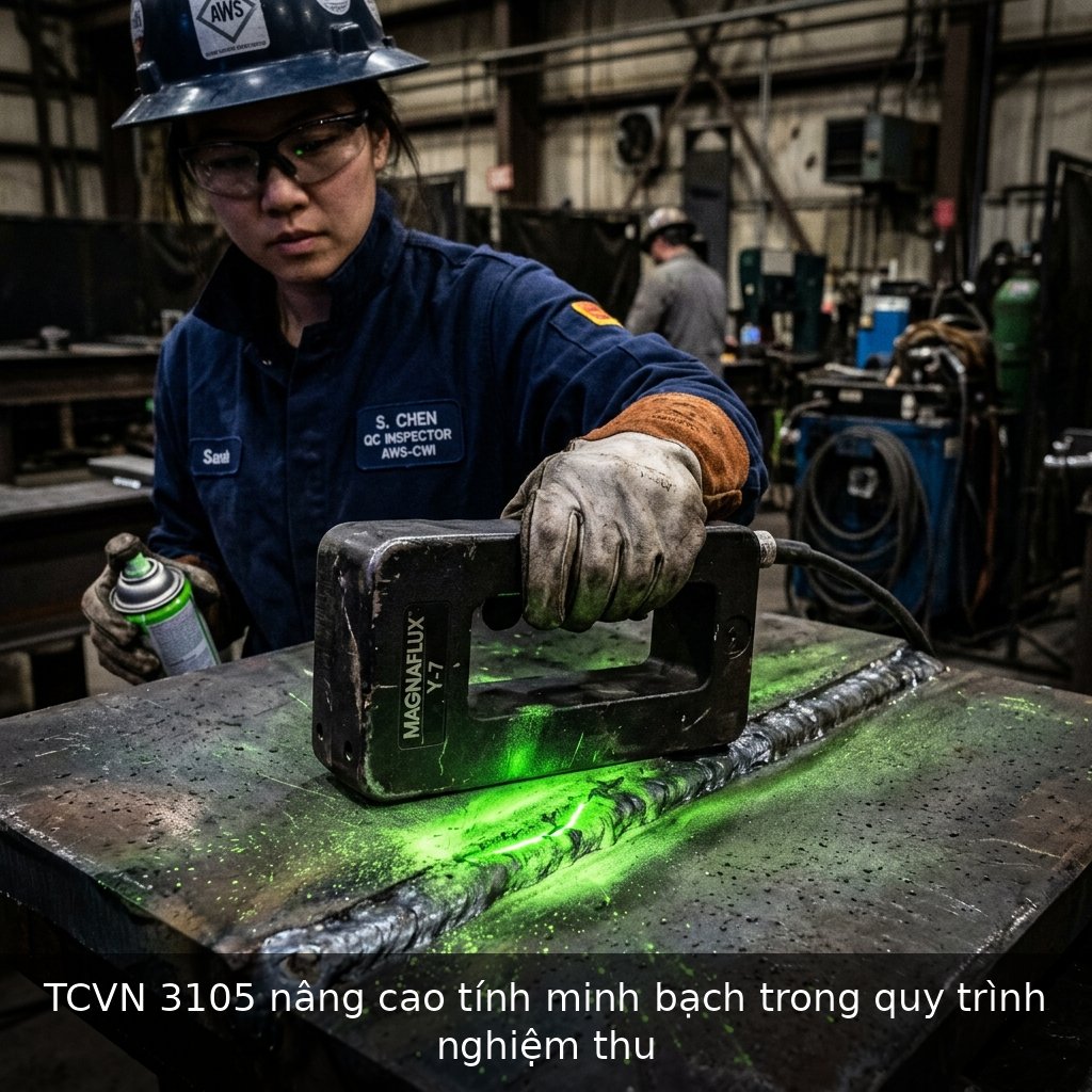 TCVN 3105 nâng cao tính minh bạch trong quy trình nghiệm thu