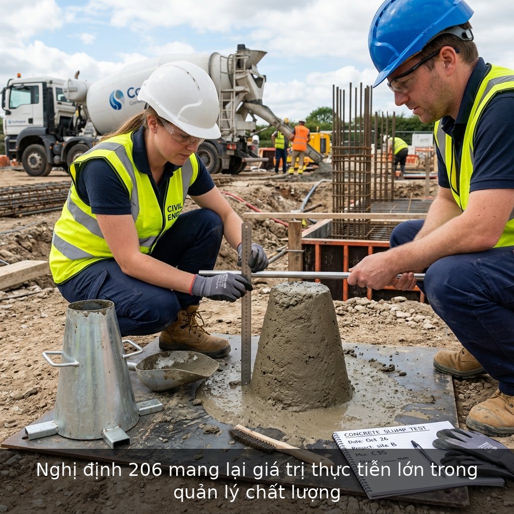 Nghị định 206 mang lại giá trị thực tiễn lớn trong quản lý chất lượng