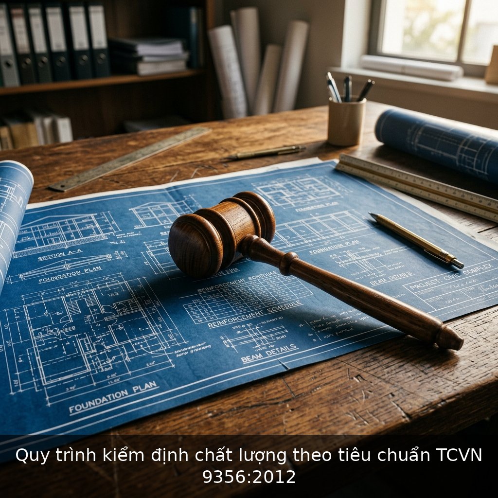 Quy trình kiểm định chất lượng theo tiêu chuẩn TCVN 9356:2012