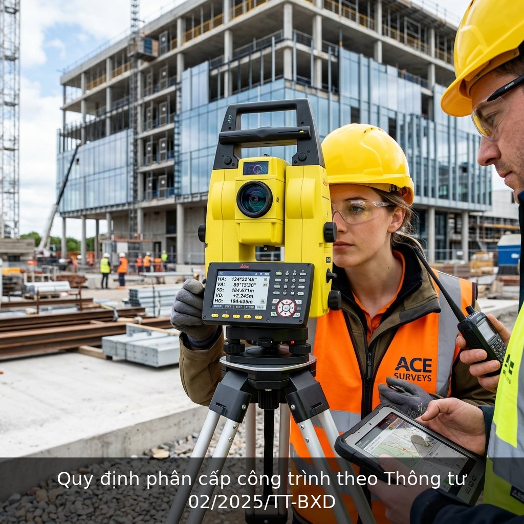Quy định phân cấp công trình theo Thông tư 02/2025/TT-BXD