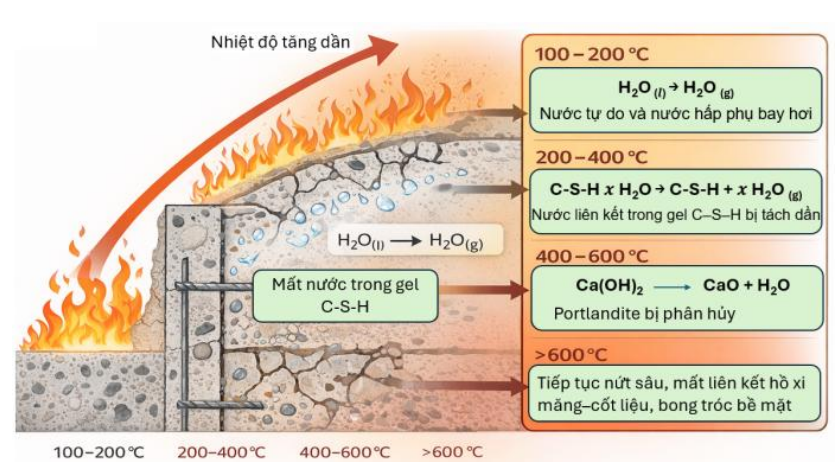 Đánh giá kết cấu bê tông cốt thép sau hỏa hoạn